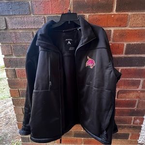 Texas State bobcat jacket- weather resistant great jacket